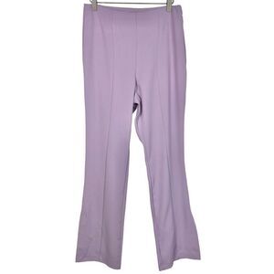 7 For All Mankind Light Purple Split Hem Flare Bootcut Pants Medium New